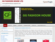 Tablet Screenshot of ggfashionhouse.rmgstock.com